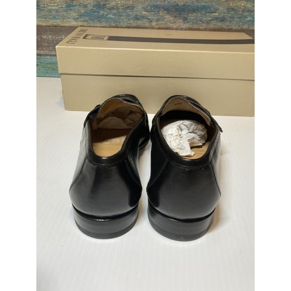 Bruno Magli Men’s Desi 82010 sz 8.5 M Dress Shoes Black Leather Made In Italy main image 10